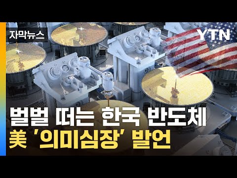 자막뉴스 채찍 언급한 美 K반도체도 풍전등화 YTN 