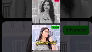 Advanced English vocabulary by Katrina Kaif #vocabulary #english #ielts