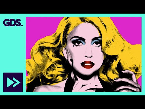 Warhol - Lady Ga Ga Pop Art [Photoshop CS]
