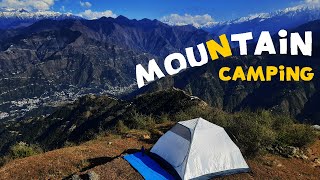 Solo Camping In Himachal Mountain | Camping In India | @guide360