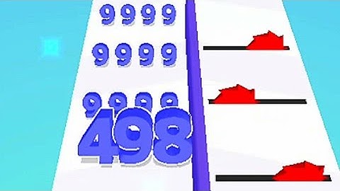 Number Merge Run Mast er 3D New update Gameplay Level 385