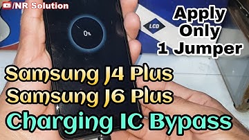 Samsung J4 Plus / J6 Plus Charging Problem Solved Without Ic Change Apply Only 1 Jumper