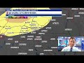 Thursday weather update April 23rd
