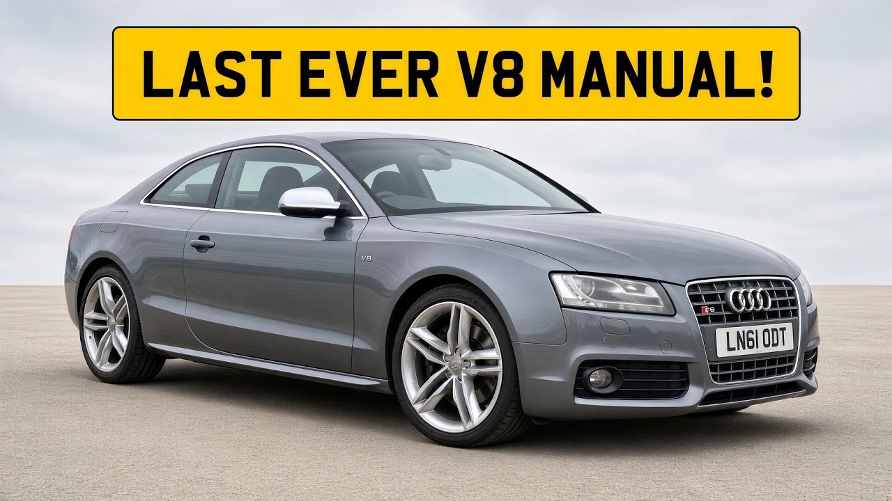 I BOUGHT AUDI'S LAST EVER 4.2 V8 MANUAL FOR JUST £2700!...