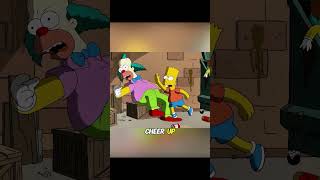Bart feels sorry for Krusty the clown #anime #animerecap #TheSimpsons