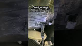 Next step in oil change for 2022 Ford Explorer ST #oil #oilchange #help #diy