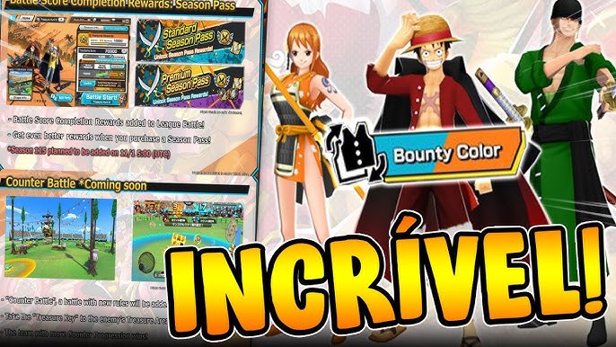 Varias contas pra troca - ONE PIECE Bounty Rush