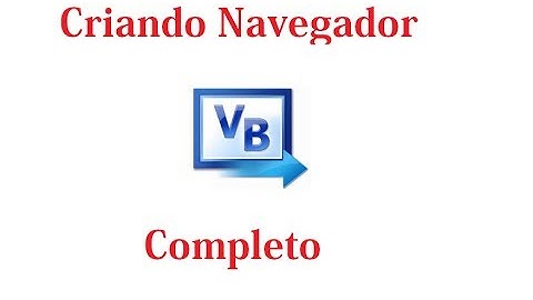 Como Criar um navegador no Visual Basic(HD)