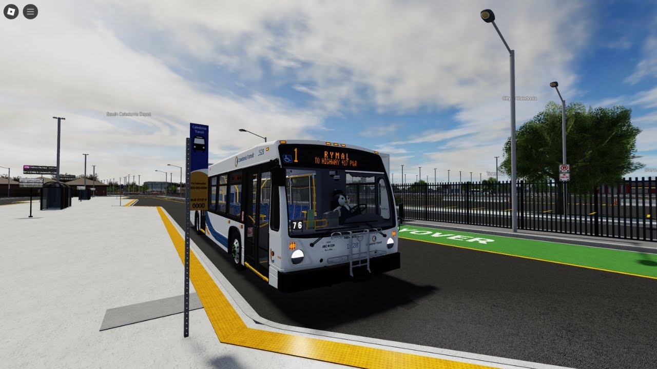 Caledonia Transit: 2015 NovaBus LFS on Route 1 Rymal to Hwy 417 Park & Ride (BGT S1 #1)