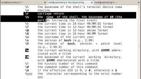 红帽RHCE认证【2.1.1】中级/shell脚本/  如何定制符合你自己使用习惯的shell