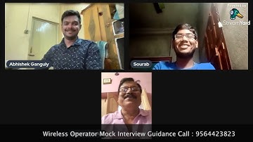 Wireless Operator Mock Interview | Sourab অসাধারণ  Mock || @giftofthegabedu9317