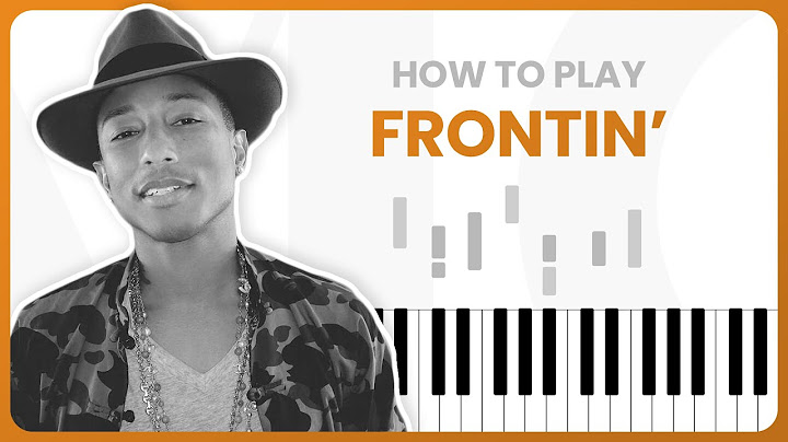 Frontin' Piano version - Piano performance video thumbnail