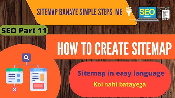 How to create a Sitemap for Website | SEO Tutorial for Beginner in Hindi