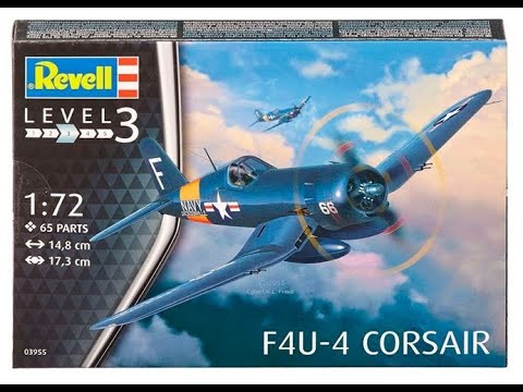 Распаковка сборной модели самолёта "F4U-4 Corsair" от фирмы Revell Распаковка сборной модели самолёта "F4U-4 Corsair" от фирмы Revell