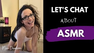 Why is ASMR so popular | Let's Chat about ASMR
