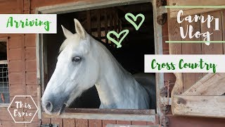 PONY CAMP VLOG | Arriving to our new home for the week and Cross Country | Day 1+2 | This Esme