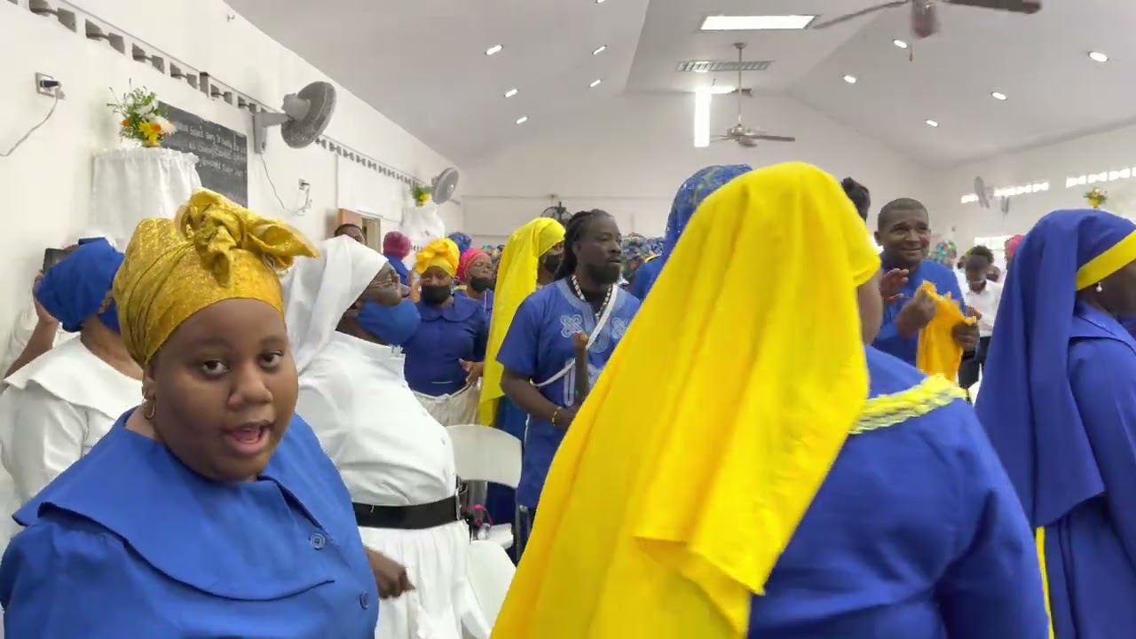 SBF - Gethsemane Spiritual Baptist Youth Group Pilgrimage to Mt Ararat Spiritual Baptist Church #1