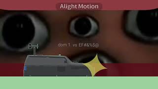 Dominator 1 vs EF&%@$ #stormchasing#animation#tornado