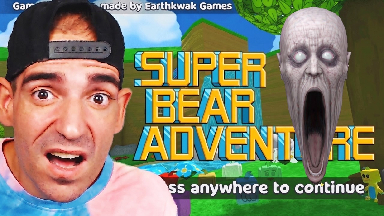 ENCONTRÉ el LUGAR SECRETO del SCP-096 en SUPER BEAR ADVENTURE!!! 😱📛 (NO lo MIRES)