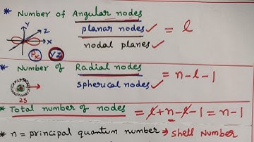 How to find ANGULAR & RADIAL NODES | ATOMIC STRUCTURE | ASN Chemistry