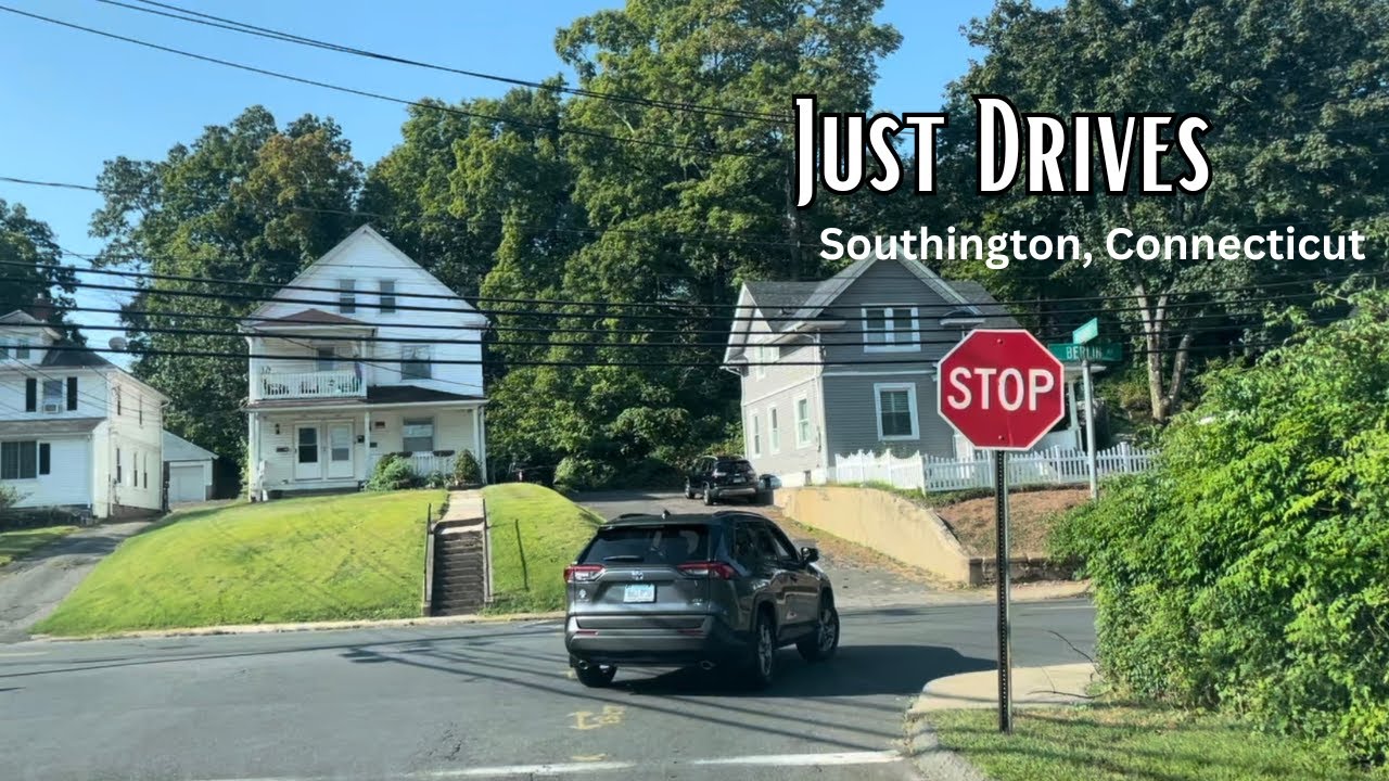Early Morning Drive Through Southington, Connecticut