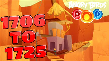 Angry Birds Stella Pop Levels {1706 To 1725} Walkthrough For Android & iOS