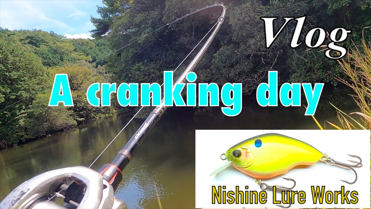 【Bass Fishing】A cranking day【No Editing】【Vlog】