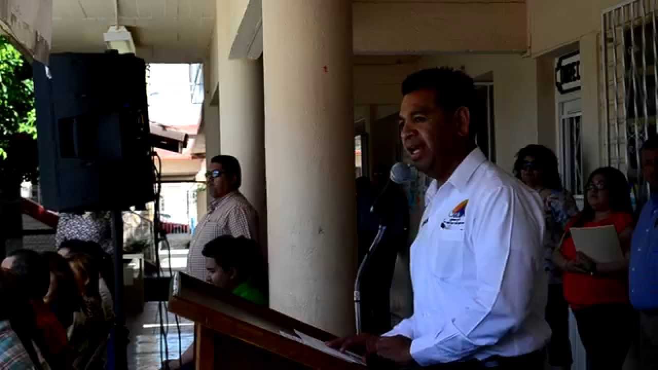 Autoridades visitan Secundaria Giron - YouTube