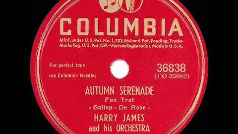 1945 Harry James - Autumn Serenade