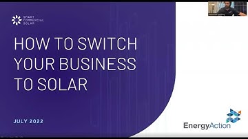 WEBINAR REPLAY: Cut Energy Costs: How to Switch Your Business to Solar in Australia