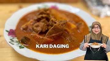 Kari Daging Kak Yan | Tips Masak Kari Daging Pekat |