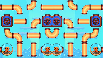 Trò Chơi Giải Đố 🐠🦈 Giải Cứu Cá Vàng Save The Fish (Level 4483 - 4489)