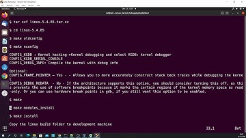 KGDB Part 4 - Installing kernel on target