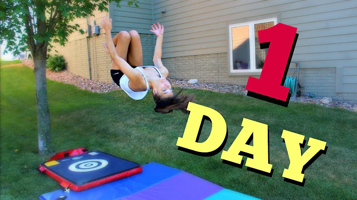 How to get your Back Tuck in ONE Day!