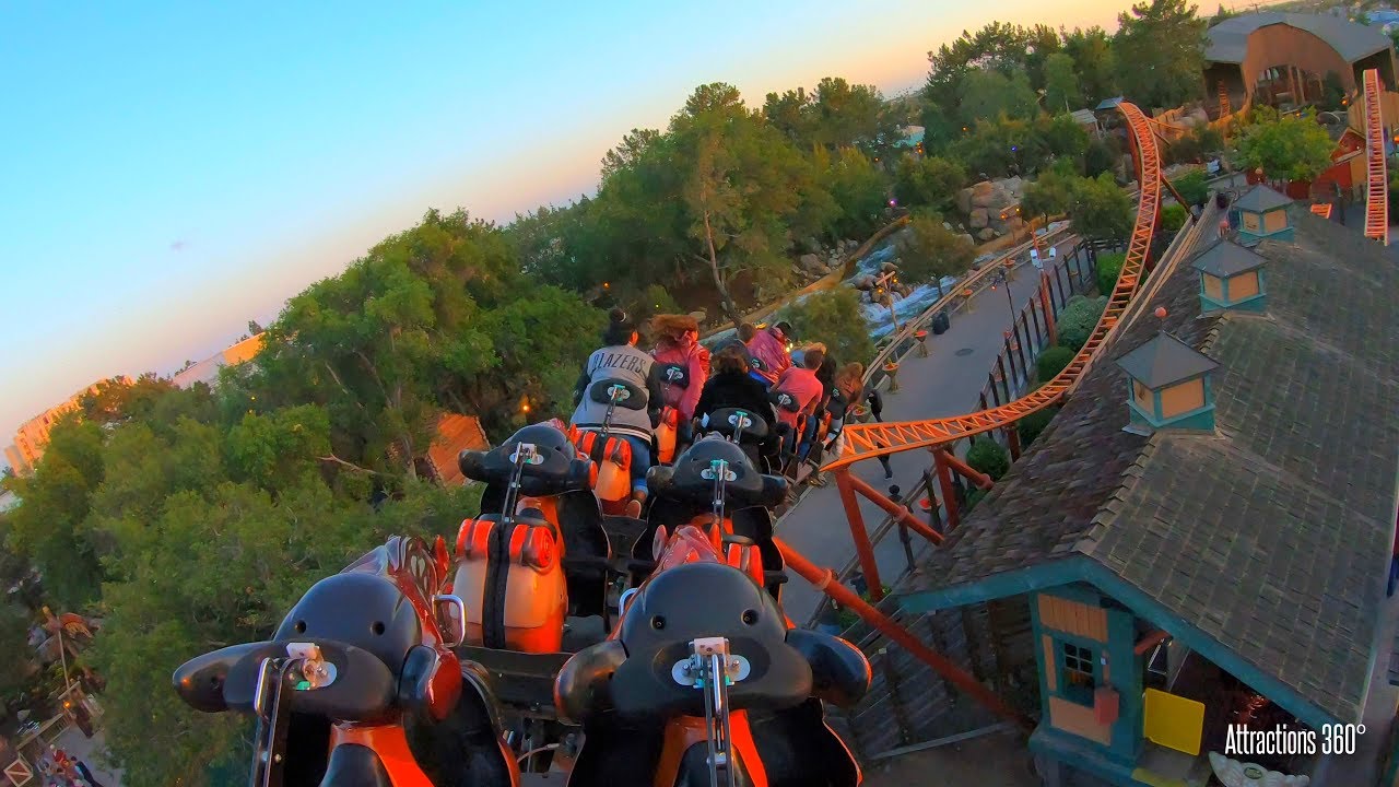 Pony Express Motobike Roller Coaster Knott's Berry Farm