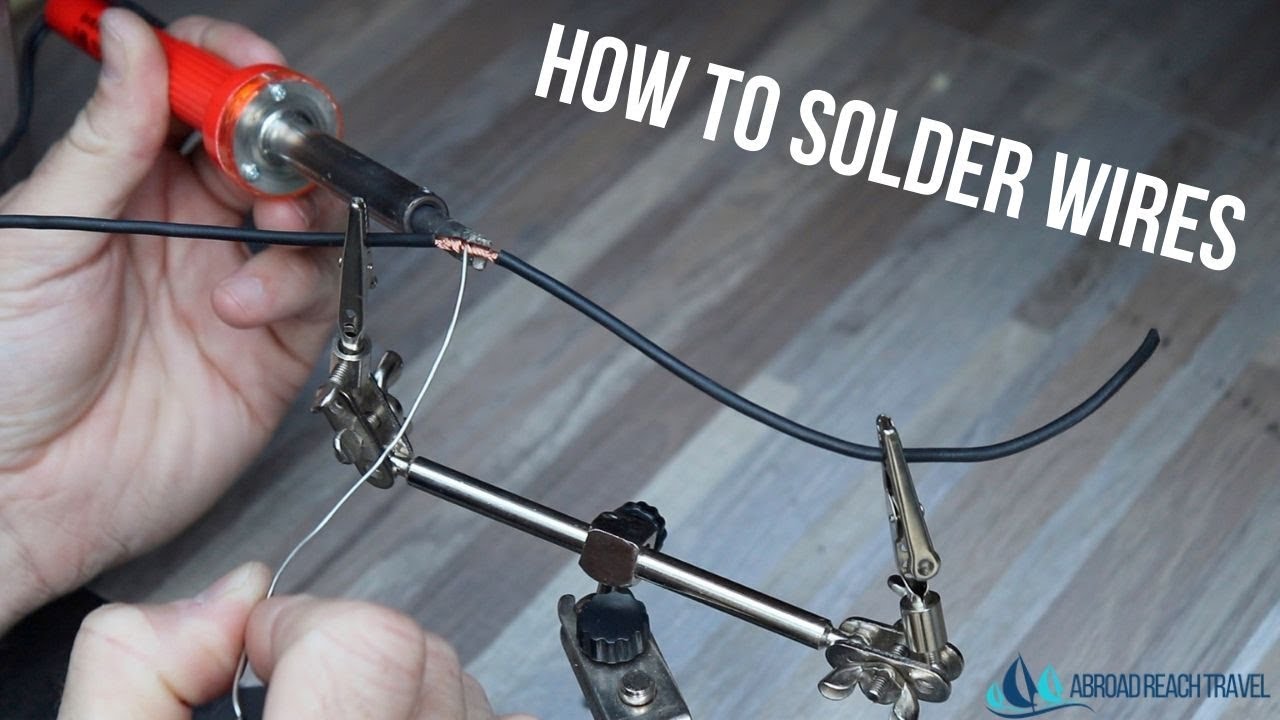 How to Solder Wires | Tool Tutorial - YouTube