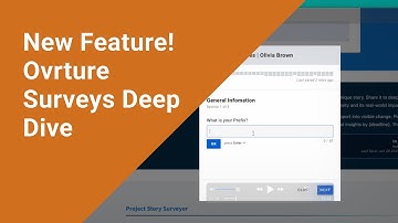 A Deep Dive into Ovrture Surveys