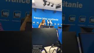 Angelina a la radio France bleu occitanie (2/11/22)