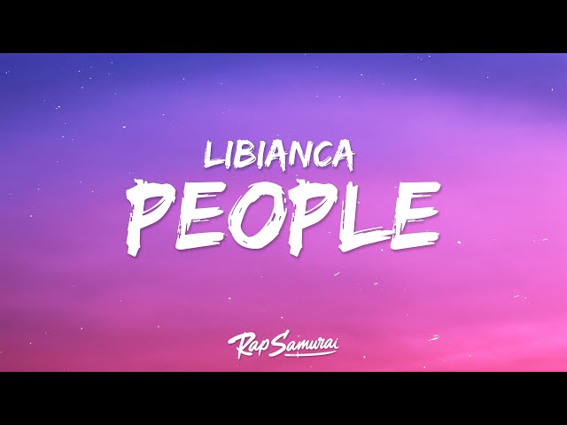Libianca - People (Lyrics) did you check on me class=