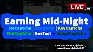 Mid Night Earning Proof ➜ hCaptcha | reCaptcha | FunCaptcha  ➜Online Data Entry screenshot 2