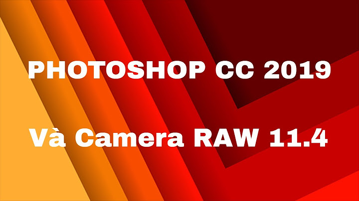 Hướng dẫn cài đặt camera raw 11 cho photoshop cc