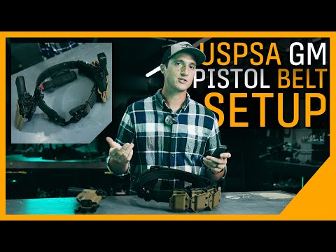 USPSA Grand Master | Competition Belt Setup