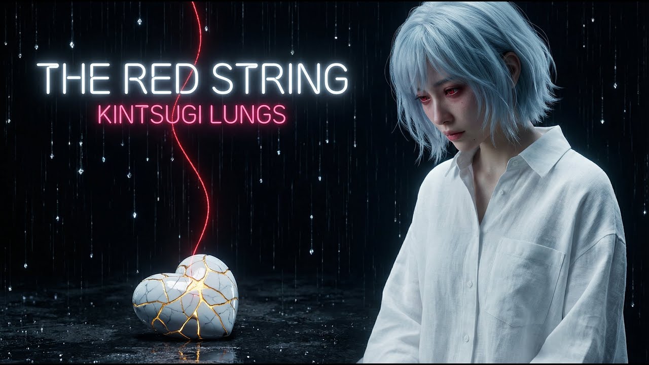 THE RED STRING 🇯🇵 Kintsugi Lungs | Кинематографичный киберпанк AMV / Грустное аниме-видео