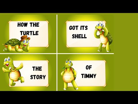 How the Turtle Got Its Shell Children Story, CBC Animated Children Stories #story #cbc #animation