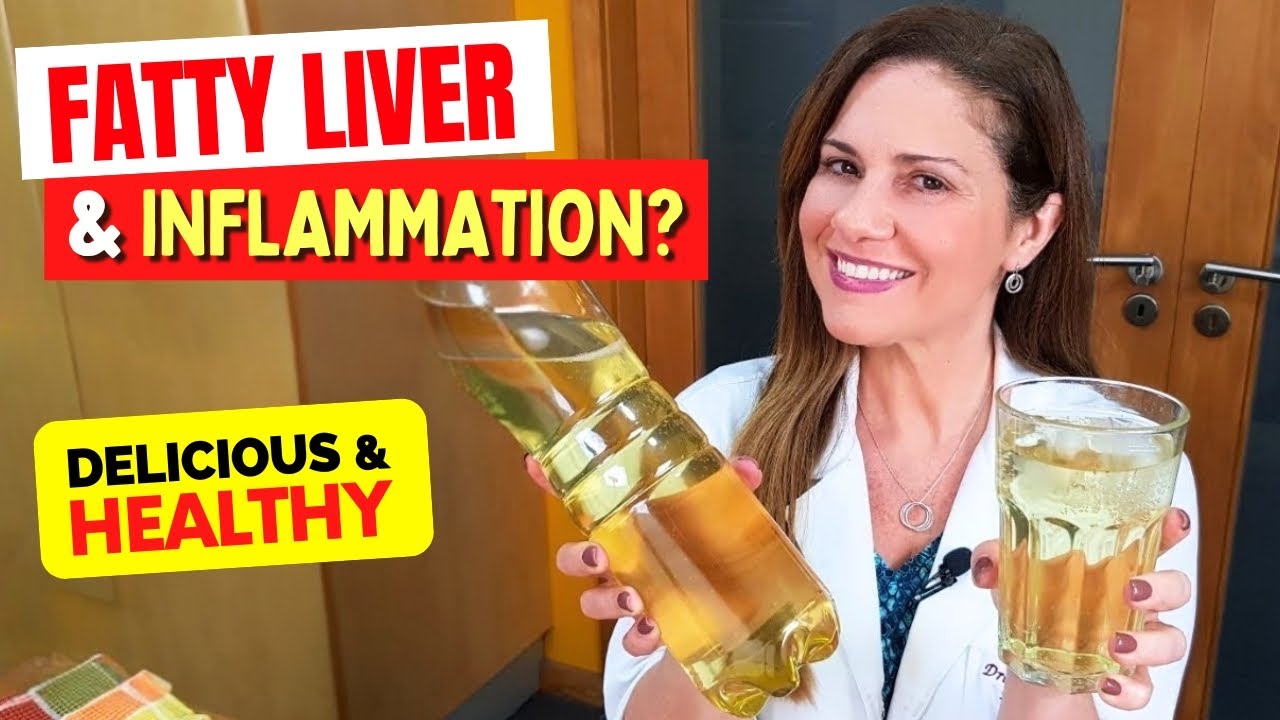 FATTY LIVER and INFLAMMATION? Amazing Homemade SODA! Delicious, Healthy, Quick and Easy