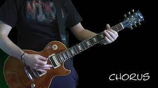 Guns N Roses - Welcome To The Jungle (final slow lesson) @NikoSlash