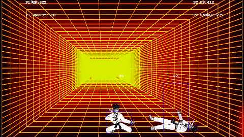 FightingICE 0 2beta with random & copy AI