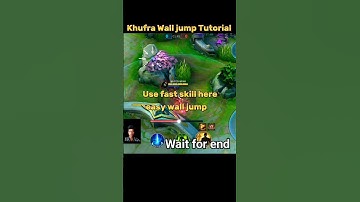 Khufra Wall jump Tutorial mobile legends #shorts #tutorial #ml2b