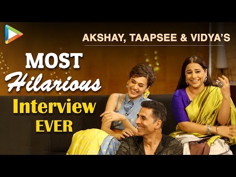 Akshay, Taapsee & Vidya’s FUNNIEST Interview | Mission Mangal | Rapid Fire | Superb Quiz