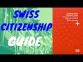 How to get Swiss citizenship